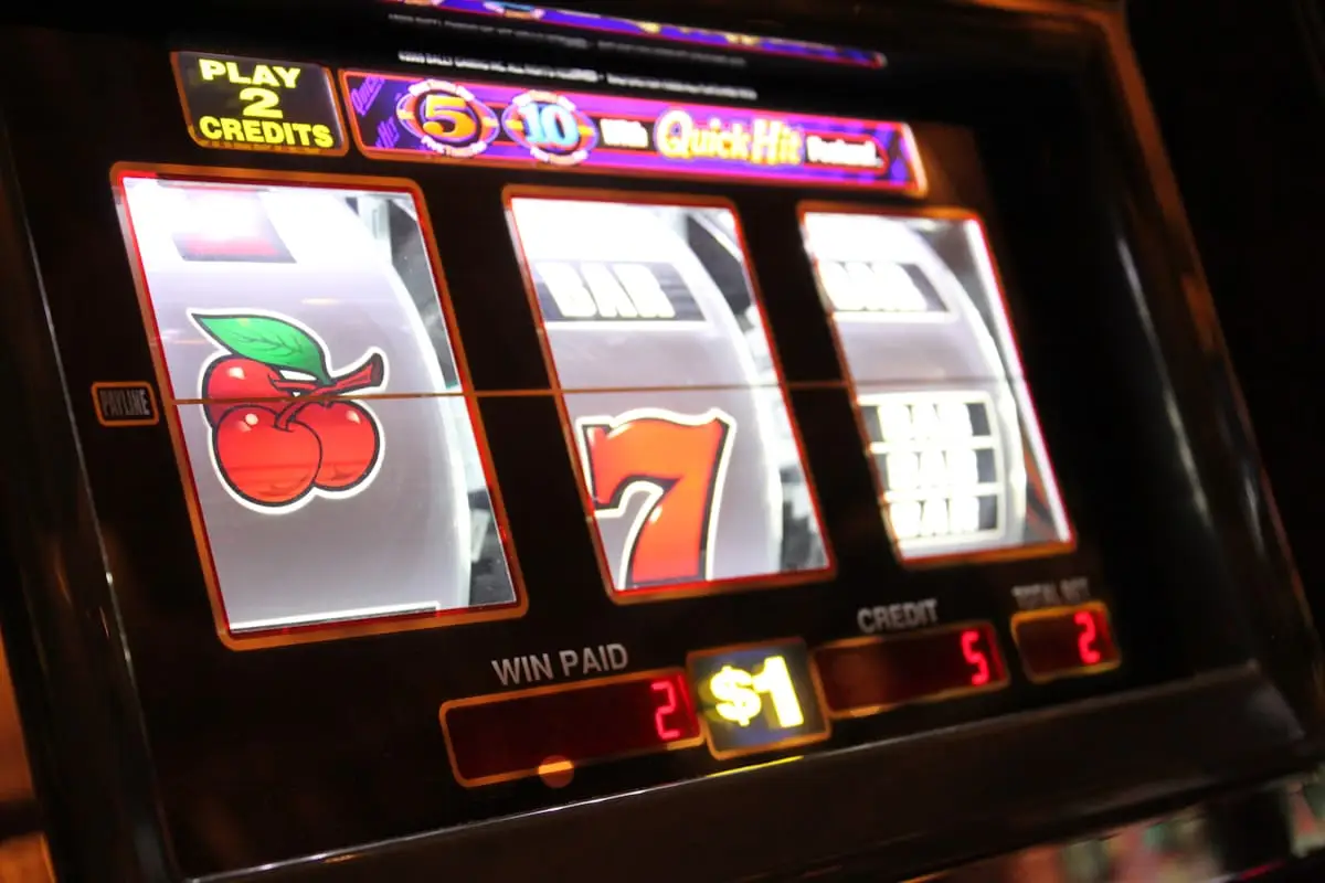 Classic slot machine display